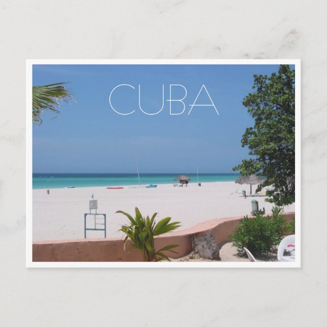 kuba varadero strand vykort (Framsida)
