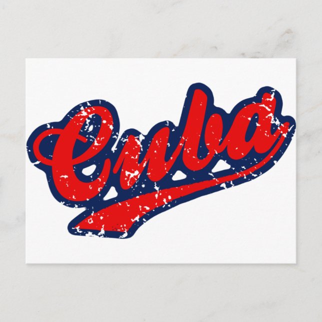 Kuba Vykort (Framsida)