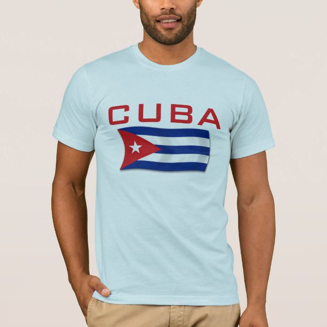 Kubaflagga 1 tee (Framsida)