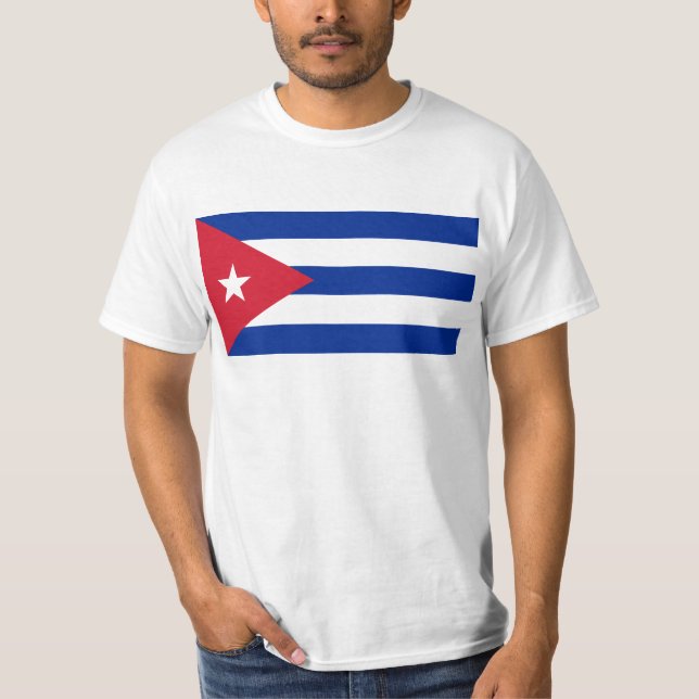 KubaflaggaCU Tee Shirt (Framsida)