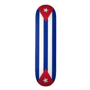 Kubaflaggor, två gånger skateboard bräda 20 cm