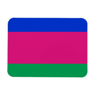 Kuban folkrepublikens flagga magnet