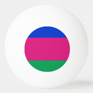 Kuban folkrepublikens flagga pingisboll