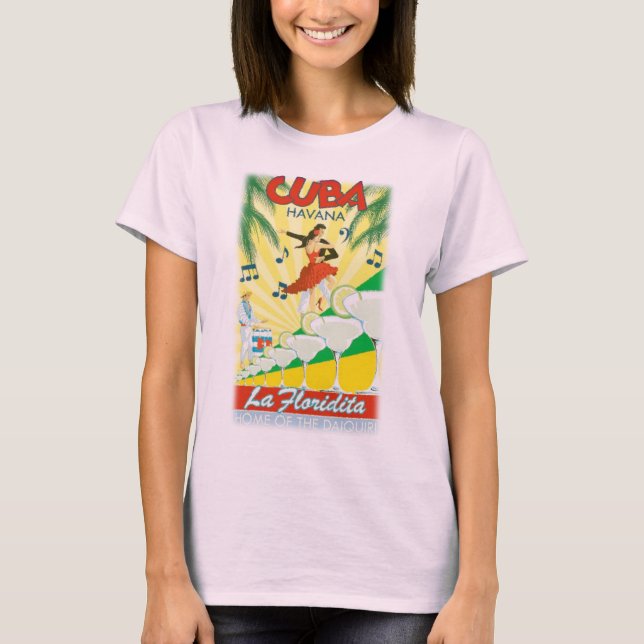 KUBAN FÖR LA FLORIDITA UTRUSTAR T SHIRT (Framsida)