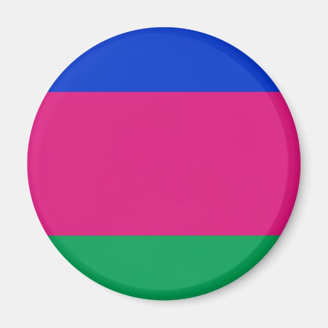 Kuban People's Republic Flagga Magnet (Framsidan)