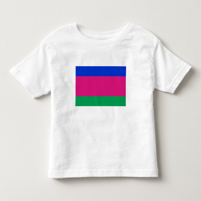 Kuban People's Republic Flagga T Shirt (Framsida)
