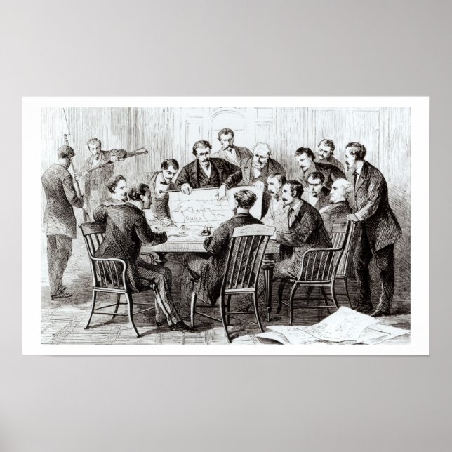 Kubaner och kubanska sändare som träffas i New Yor Poster (Framsidan)