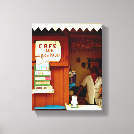 Kubanfoto av Gamla Havana Habana | Cafe | Canvastryck