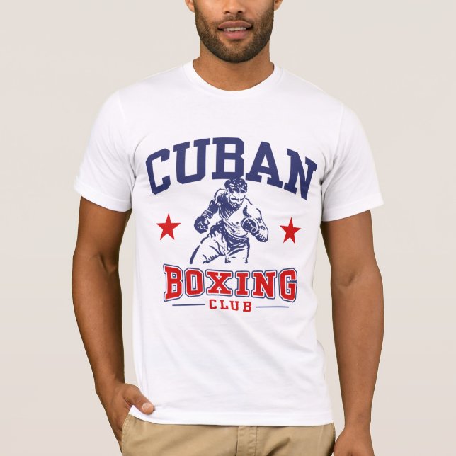 Kubansk boxning tee shirt (Framsida)