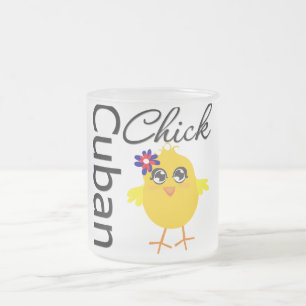 Kubansk chick frostad glasmugg
