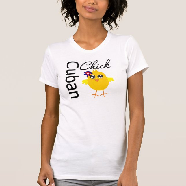 Kubansk chick tee shirt (Framsida)