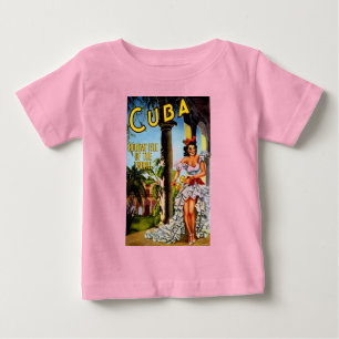 Kubansk dansare Vintage resor T-shirt