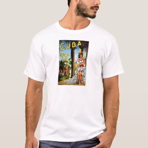 Kubansk dansare Vintage resor T-shirt