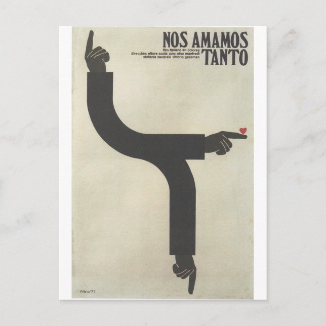 Kubansk film Poster kubansk film Poster efter utsk Vykort (Framsida)