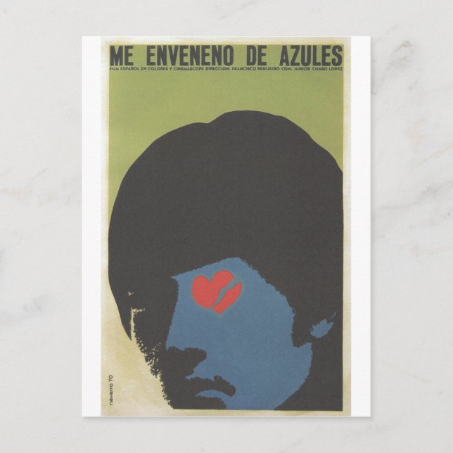 Kubansk film Poster kubansk film Poster efter utsk Vykort (Framsida)