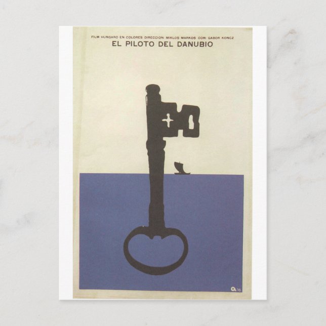 Kubansk film Poster kubansk film Poster efter utsk Vykort (Framsida)