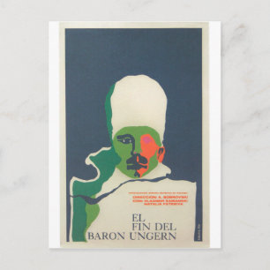 Kubansk film Poster kubansk film Poster efter utsk Vykort