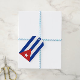 Kubansk flagg presentetikett