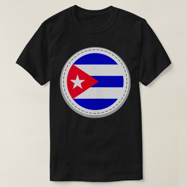 Kubansk Flagga T Shirt (Design framsida)