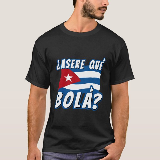 Kubansk Flagga T Shirt (Framsida)