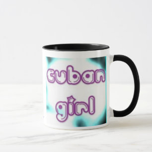 Kubansk flickamärkre mugg