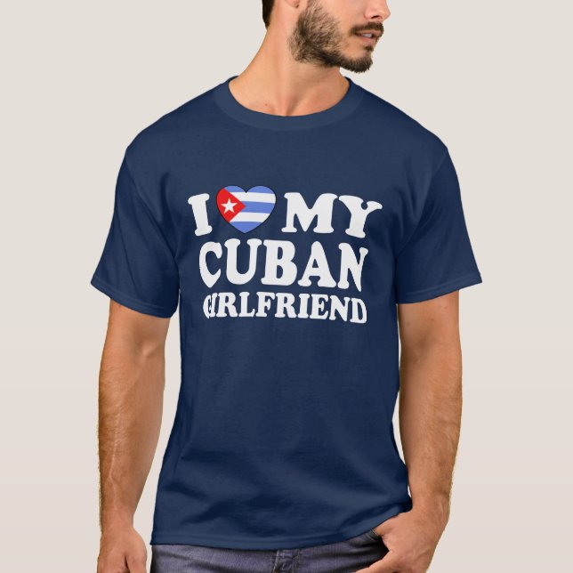 Kubansk flickvän t-shirt (Framsida)