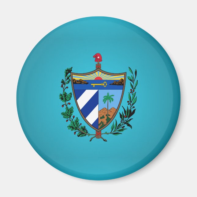 Kubansk jacka av arm magnet (Framsidan)