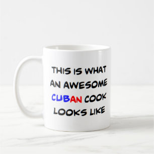 kubansk kock, fantastisk kaffemugg
