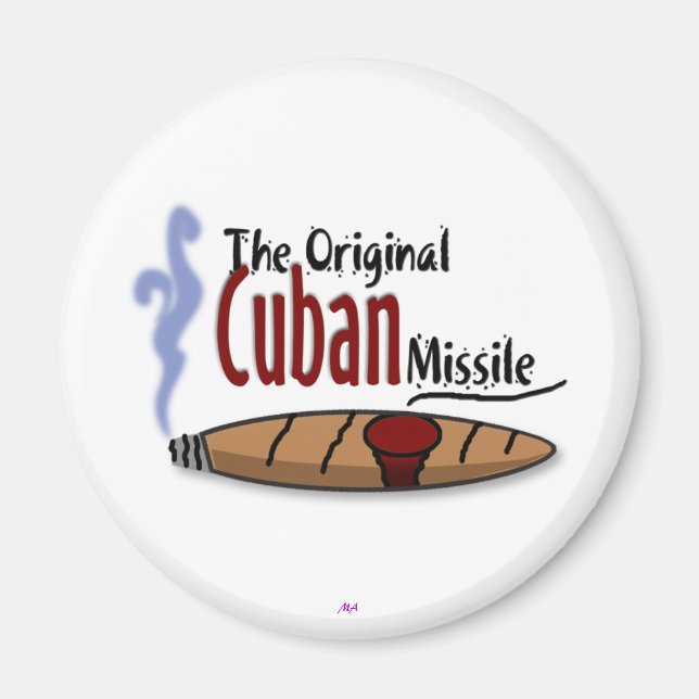 Kubansk missil magnet (Framsidan)