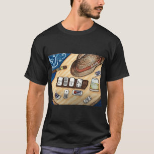 Kubansk shirt Cuba Dominoes Game Havana Cuban Ciga T
