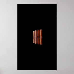 Kubansk svart för Vip för Habana cigarrklubb Poster