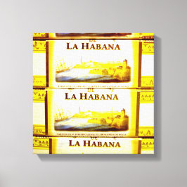 Kubanska cigarrer | La Habana | Arbetsyta Canvastryck