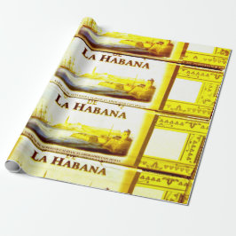 Kubanska cigarrer | La Habana | Papper radbrytning Presentpapper