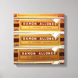 Kubanska cigarrer | Ramon Allones | Arbetsyta Canvastryck