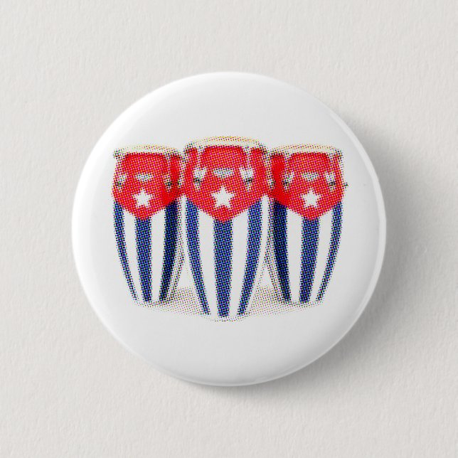 Kubanska Congas Knapp (Framsida)