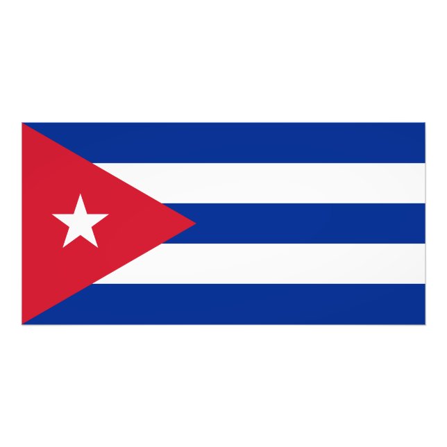 Kubanska Flagga, Havanna, Fidel Castro, Che Guevar Fototryck (Framsidan)