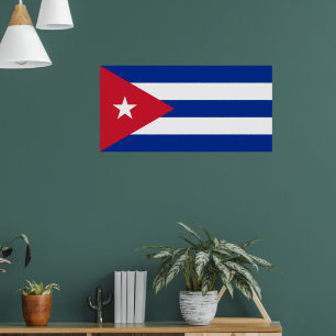Kubanska Flagga, Havanna, Fidel Castro, Che Guevar Poster