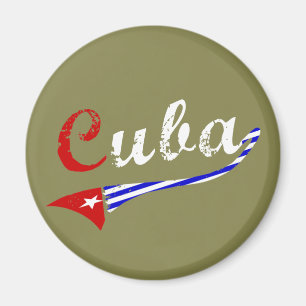 Kubanska Flagga Magnet