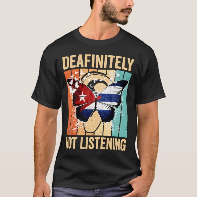 Kubanska Flagga T Shirt (Framsida)