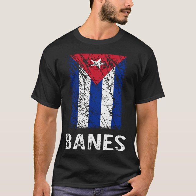 Kubanska flaggan fördärvar kubansk stolthet t shirt (Framsida)