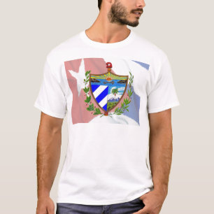 Kubanska Jacka av Arm på kubanska Flagga T Shirt