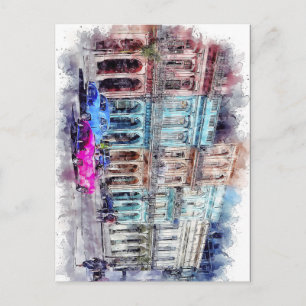 Kubanska kubanska Karibienätet Vykort