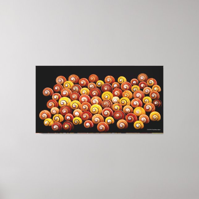 Kubanska Träd Snigel Canvastryck (Framsida)