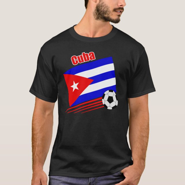Kubanskt fotbolllag t-shirt (Framsida)