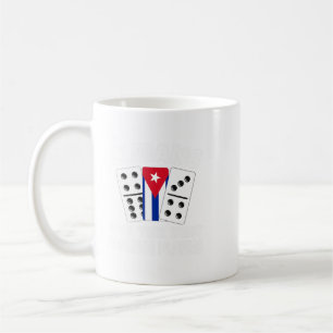 Kubanskt kubanskt kubanskt kubanskt Flagga Domino Kaffemugg