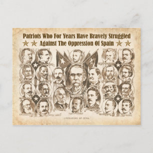 Kubas befriare - artikel 1898 i tidningen vykort