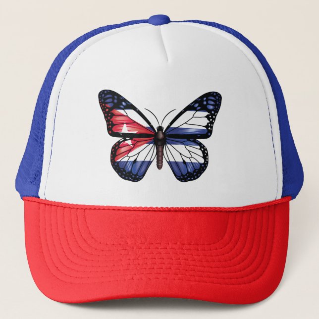 Kubas fjärilsmonarkflagga keps (Framsida)