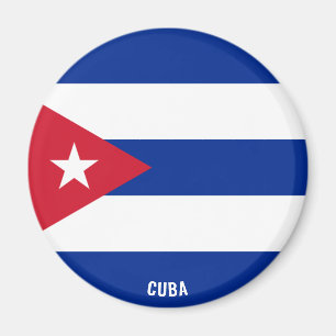 Kubas Flagga Charming Patriotic Magnet