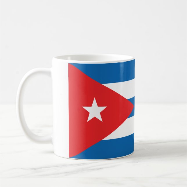 Kubas Flagga Kaffemugg (Vänster)
