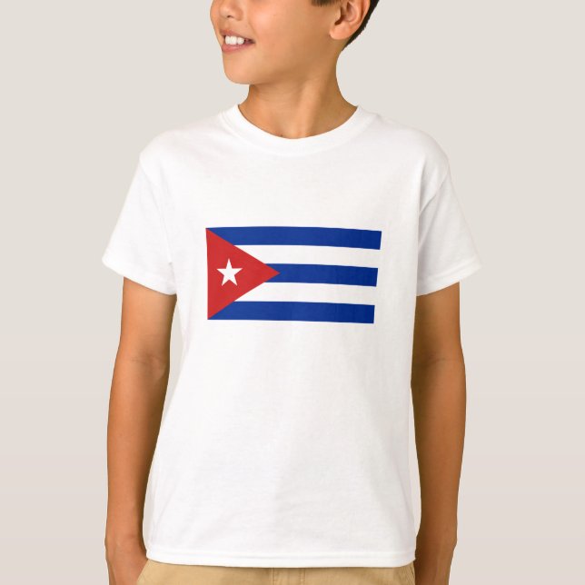 Kubas flagga t shirt (Framsida)